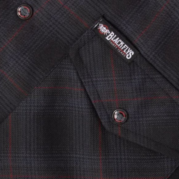 Dixxon Black Flys BlackFlys Collab Flannel L - Picture 4 of 4